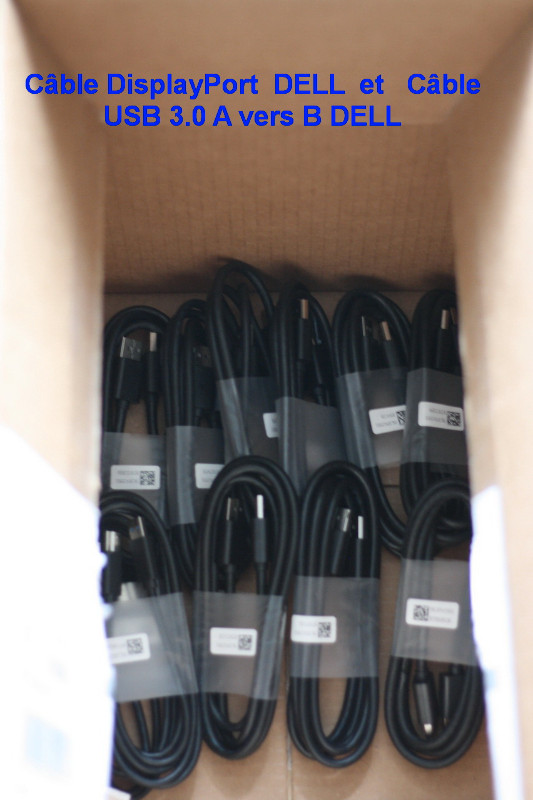 Câble adaptateur HDMI DVI DP VGA USB-C réseau cable alimentation dans Câbles et connecteurs  à Ville de Montréal - Image 4