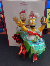 *RARE* Carlton Heirloom Simpsons Christmas Ornaments