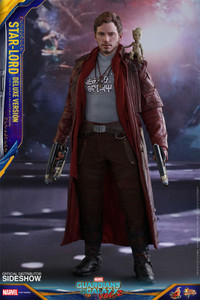 Brand New Hot Toys Star Lord  Vol 2 Deluxe Version