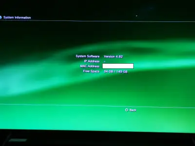 Modded PS3 with games installed. Comes with 2 controllers. 250
