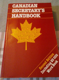 Canadian Secretary's Handbook 2nd Edition