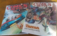 2 "Comics Revue Presents" Magazines, June 2012, Aug. 2013