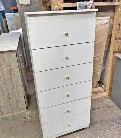 white tall boy brand new chest, View more