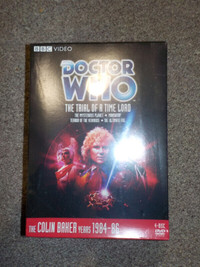Doctor Who DVD box set The Trial of a Time Lord, never been open