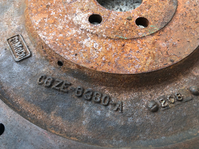 1960's Ford  Flywheel, clutch and Pressure Plate.  C6ZE-6380-A in Transmission & Drivetrain in Edmonton - Image 3