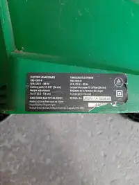 Certified Electrical Lawnmower