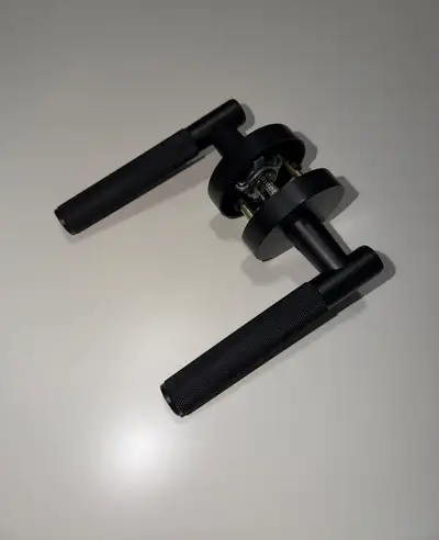 Brand new door handle with lock, View more