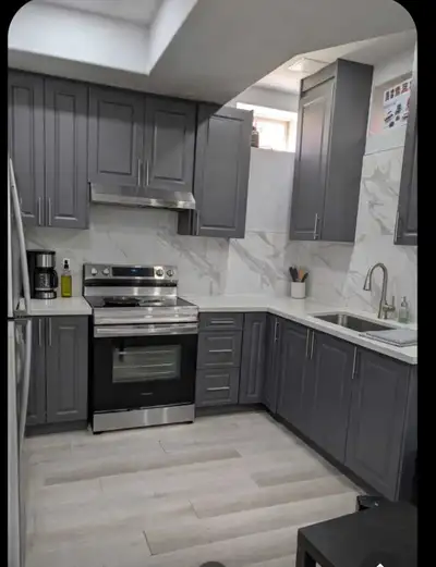 Bright and well-maintained fully furnished Basement. Featuring a clean open- concept lay out. Legal...