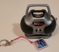 Tiger HIT CLIPS BoomBox Radio Player & 1 Clips Backstreet Boys