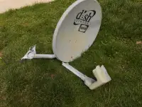 Satellite TV Dish Complete