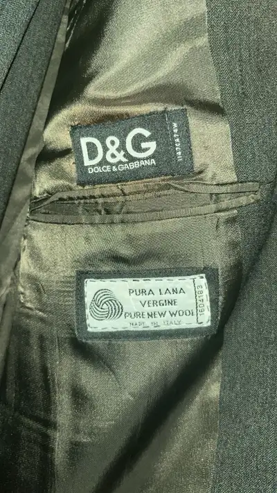 Authentic Dolce & Gabbana Men Suit  Made in Italy 100%, View more