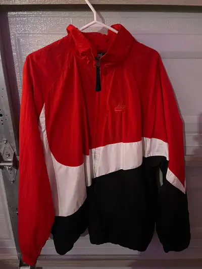 Vintage Nike large swoosh windbreaker , View more
