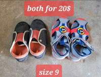 Toddlers sandles, slippers, shoes lot
