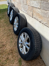 Bridgestone Tires on OEM Nissan Alloy Rims