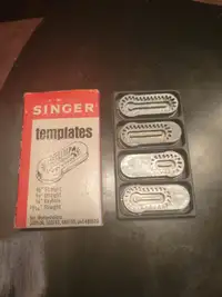 Vintage Singer Buttonhole Templates