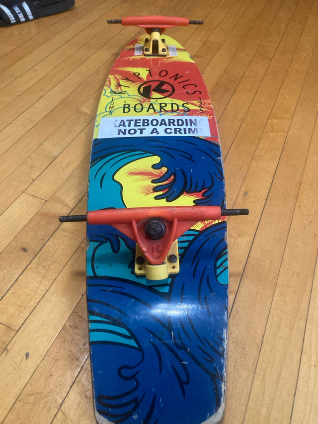 Kryptonics Banana Long Board (wheels not included) in Skateboard in Kitchener / Waterloo - Image 4