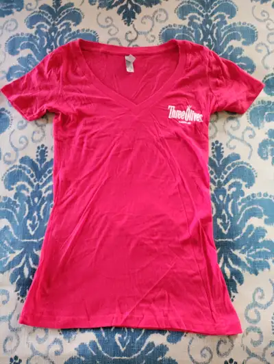 New Next Level Apparel women's T-shirts for sale. Size: M Color: Red 100% cotton $5/each or $10 for...