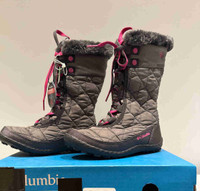 Columbia Youth Minx Mid II winter boots, size 1, brand new