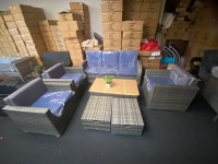 New 7pcs Rattan Patio furniture set