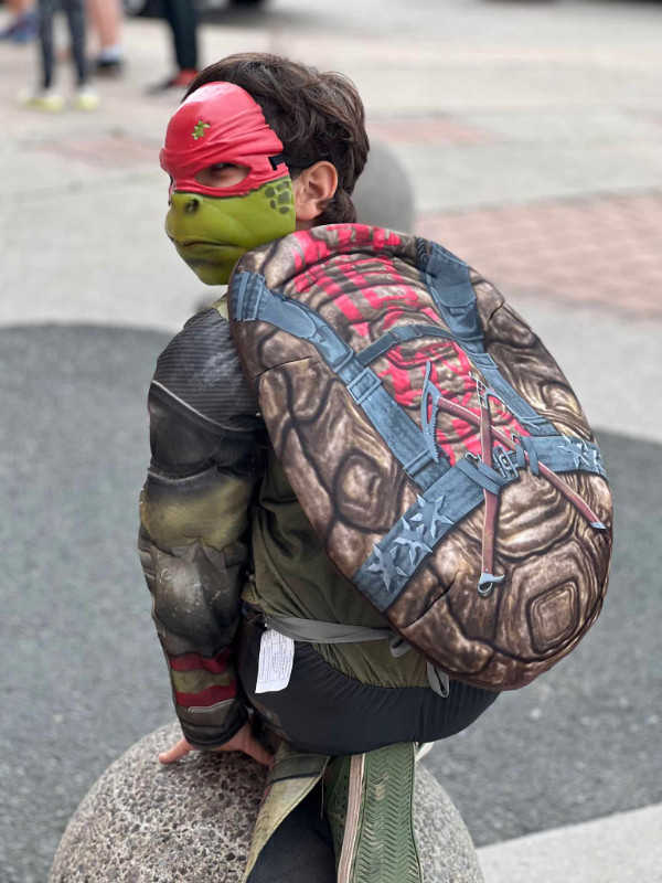 Rubies Teenage Mutant Ninja Turtle Costume Boy Size (10-12) in Costumes in City of Toronto - Image 3