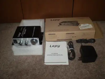 LEPY MINI Hi Fi "STEREO POWER AMPLIFIER" 20 Watts RMS, View more
