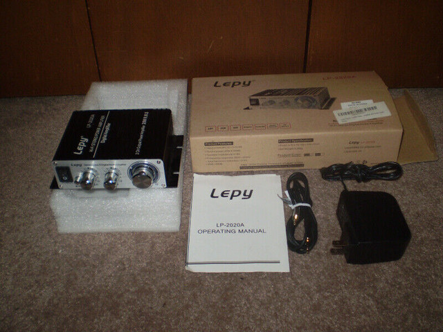 LEPY MINI Hi Fi "STEREO POWER AMPLIFIER" 20 Watts RMS in iPod & MP3 Accessories in Thunder Bay