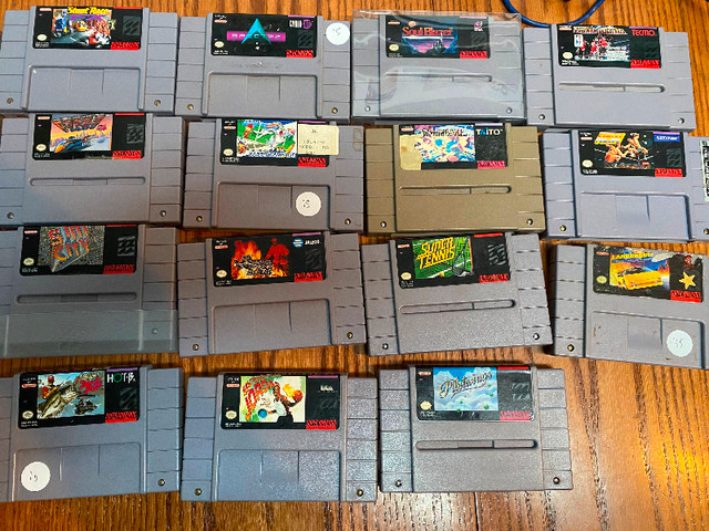 SNES Super Nintendo games zelda maximum carnage mario etc dans Consoles classiques  à Ville de Montréal - Image 3