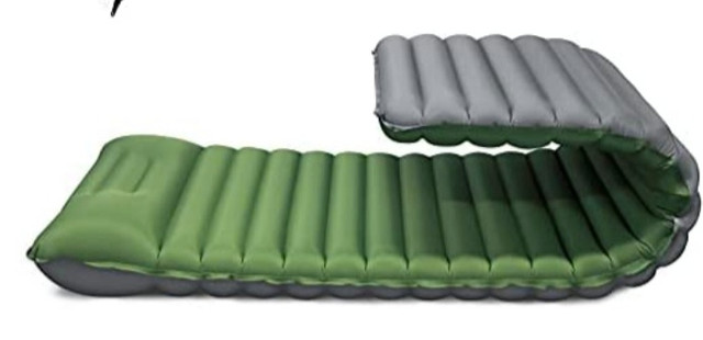 Inflatable Sleeping Pad/sleeping mat for Camping in Fishing, Camping & Outdoors in Kitchener / Waterloo - Image 2