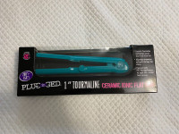 Plugged In HeatMaster 1 Inch Ceramic Flat Iron