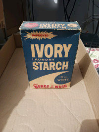 Vintage Ivory Laundry Starch