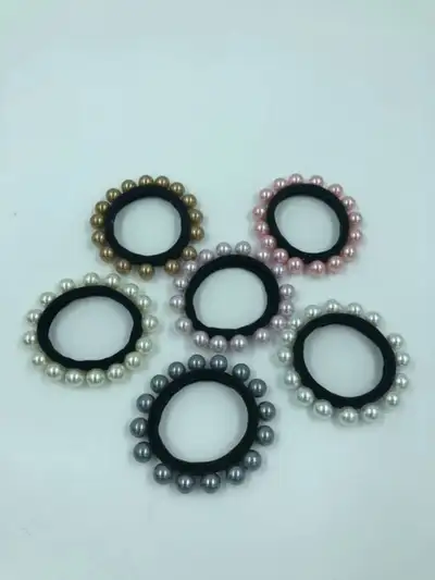 New Beaded hair elastics, View more