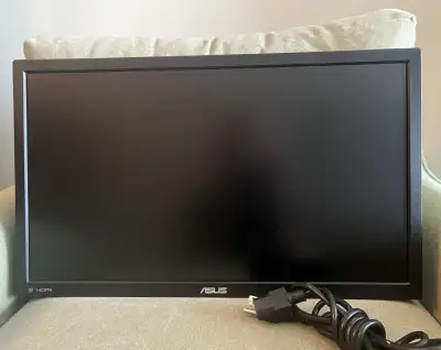 Asus 21.5 Monitor and Single Monitor Stand, View more