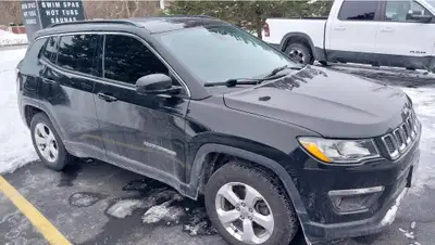 2018 Jeep Compass North 4x4 - Used All black leather seats, hitch installed Good condition, heated s...