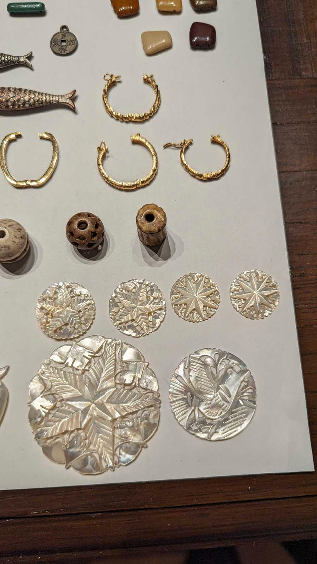 Misc jewelry-pendant's, earrings, gem stones, 80 pcs in Jewellery & Watches in Winnipeg - Image 3