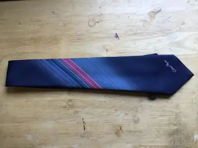 blue and red Gianni Rivera necktie , View more