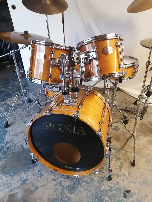 Vintage Premier maple Drums in Drums & Percussion in Hamilton - Image 3