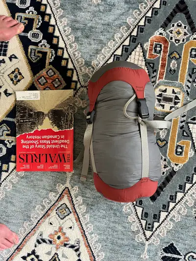 Sleeping bag rated to -9, View more