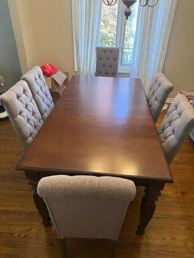 Dinning Table with 6 chairs, View more