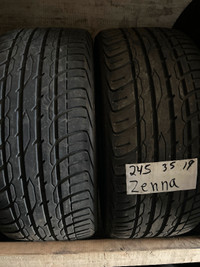 2 pneus 245/35zr19