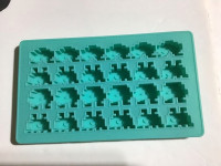 Fred Ice Invaders Silicone Ice Cube Tray(24 ATARI Cube Molds)