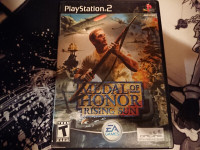 MEDAL OF HONOR: RISING SUN for PlayStation 2, NO MANUAL