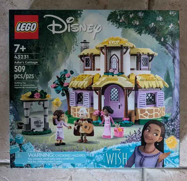 Lego Disney WISH 43231 Asha's Cottage 509 PCS