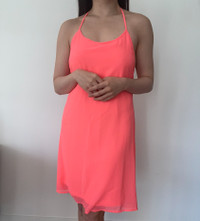 [NEW] Hot Pink Open-Back Lulu's Dress