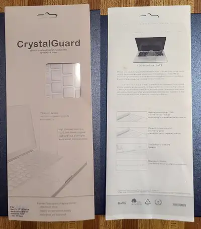 BNIP SEALED - CrystalGuard Keyboard Protector for MacBook, View more