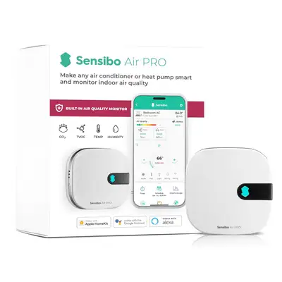 Sensibo Air PRO - Air Conditioner Smart Controller & Air Quality Sensor. Smart Thermostat for Mini S...