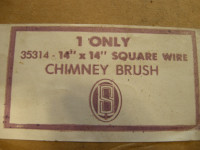 Chimney Sweep Brush Head – New