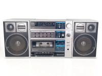 Sanyo C30 Ghetto Blaster Cassette Player Radio