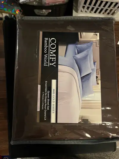 NEW Brown Queen Bedsheet Set , View more