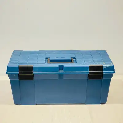 Used but very sturdy Mastercraft tool box., View more