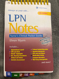  Lpn pocket notebook
